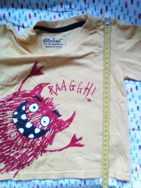 Žlté tričko, rebel,86