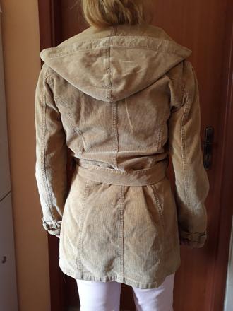 Manchestrový kabátik m, xl