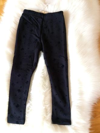 Dievčenské zateplené legínky - viac veľkostí., 98 / 116 / 122