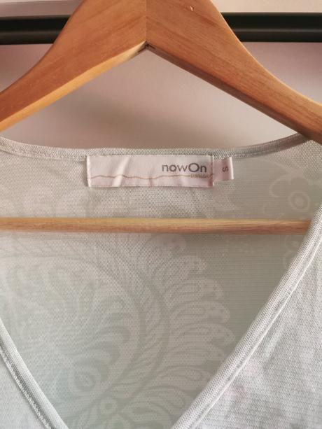 Priesvitné plážové tričko, s