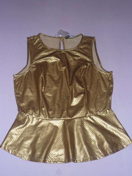 Extravagantné zlate tricko, atmosphere,42