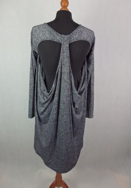 Kvalitné úpletové šaty, xs