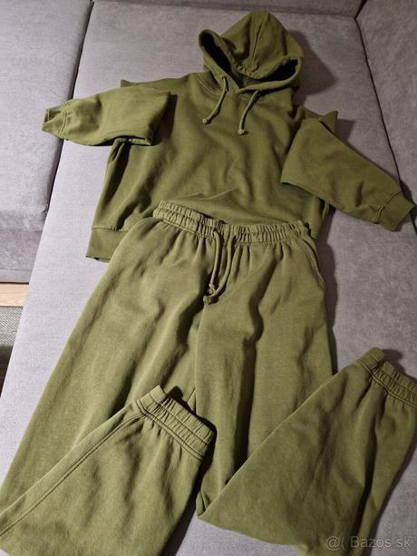 Tepláková súprava zelená   2+1zadarmo, m