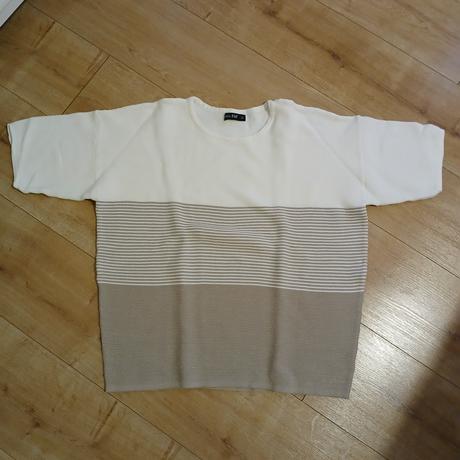 Bavlnený pulóver s krátkym rukávom, f&f,l