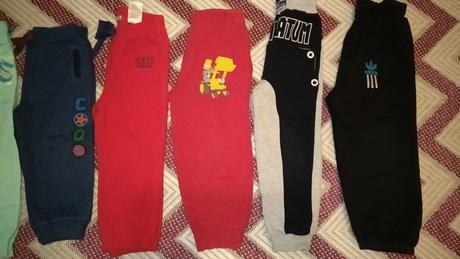 Tepláky 7 ks 92-98, 86–98