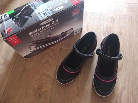 Walkmaxx baleríny 37/38, 37