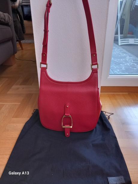 Kožená kabelka village england, 