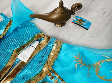 Detský kostým jasmína 4 - 9 rokov,