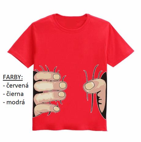 Chlapčenské tričko ruky - skladom, tr-3, 128 / 134