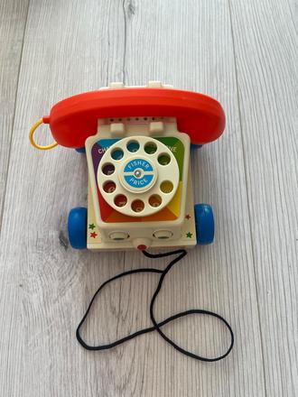Fisher price ťahací telefón, 