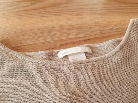 Pulóver béžový, h&m,m