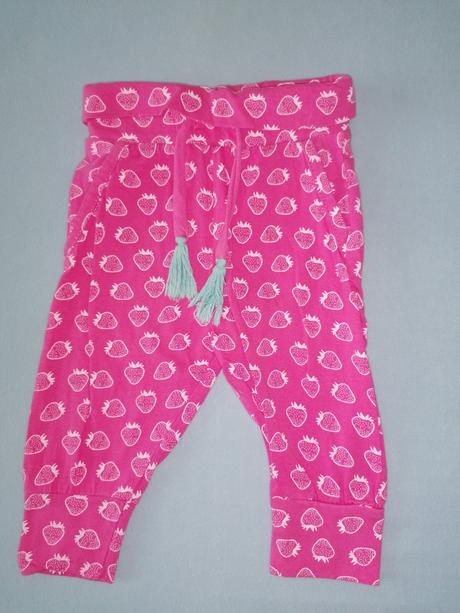 Bavlnené nohavice 6-9 mesiacov, 74