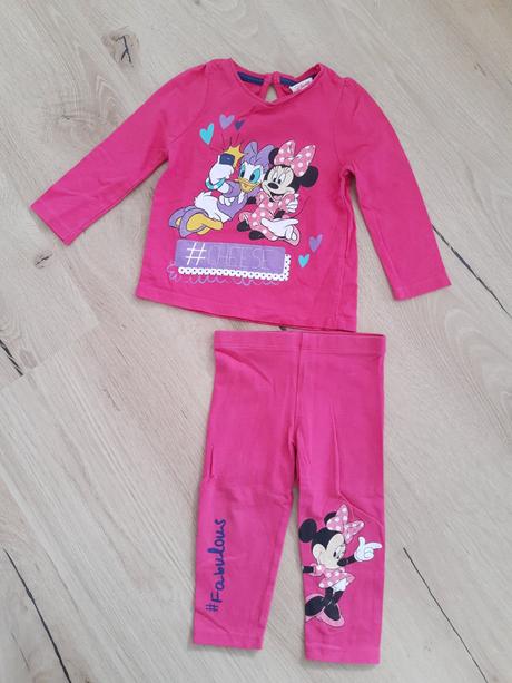 Súprava minnie (tričko dr + legíny), f&f,80