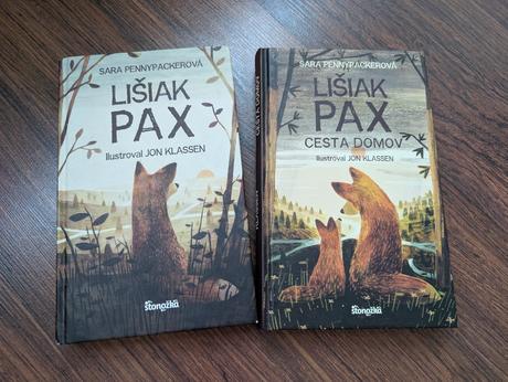 Knihy lišiak pax a lišiak pax cesta domov,