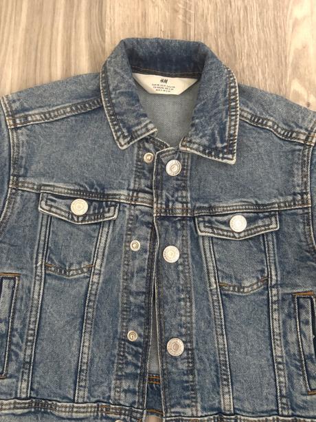 Rifľová bunda h&m, h&m,98
