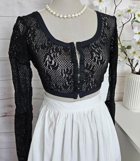 Krásne čipkové bolerko omar piragino milano, m