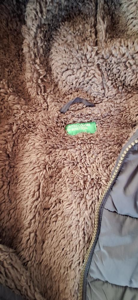 Zimná bunda s kapucňou, benetton,170