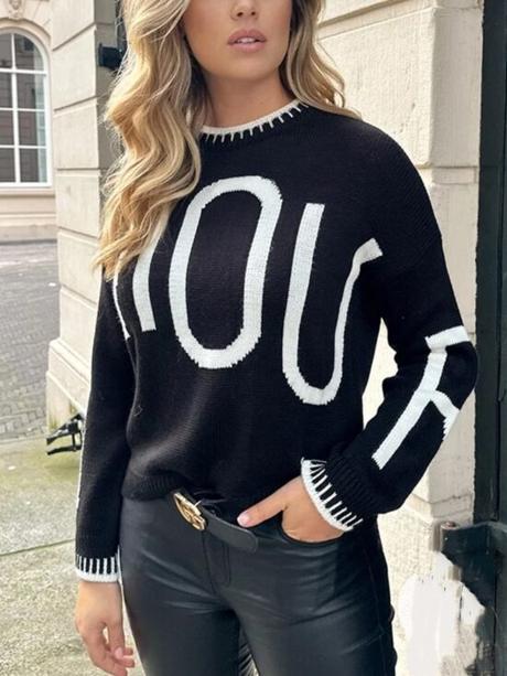 Krásny pletený komplet značky green apple, 