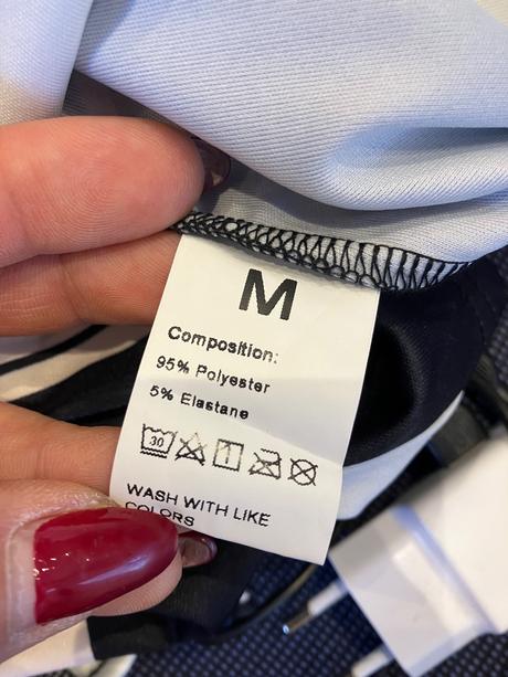 Dámske šaty vzorované (m), m