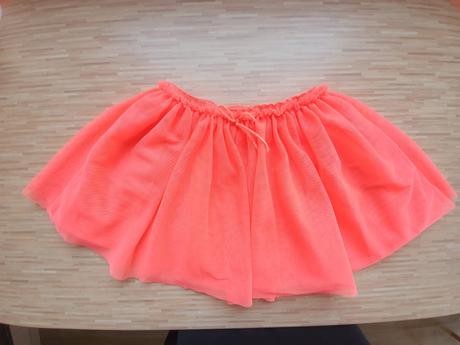 Neonovo oranzova sukna 98/104, h&m,98