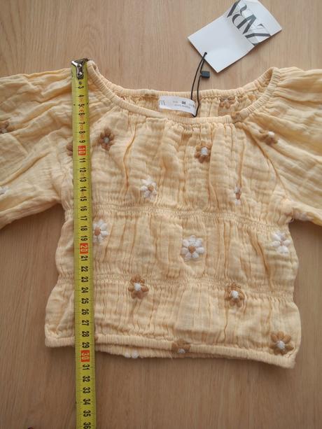 Mušelínová blúzka zara, zara,110