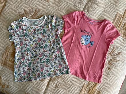 Tričká s rybkami lupilu 110/116, lupilu,110