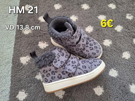 Zateplene topanky 21/22, h&m,22