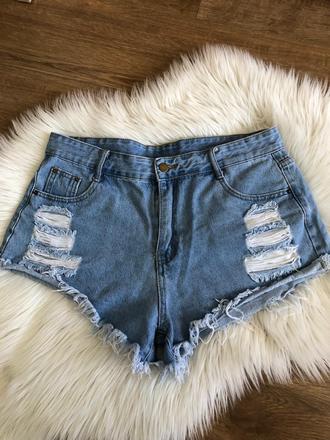 Džínsové šortky, xl