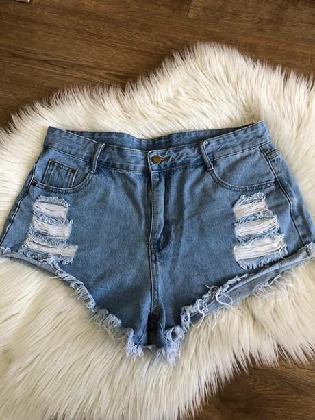 Džínsové šortky, xl