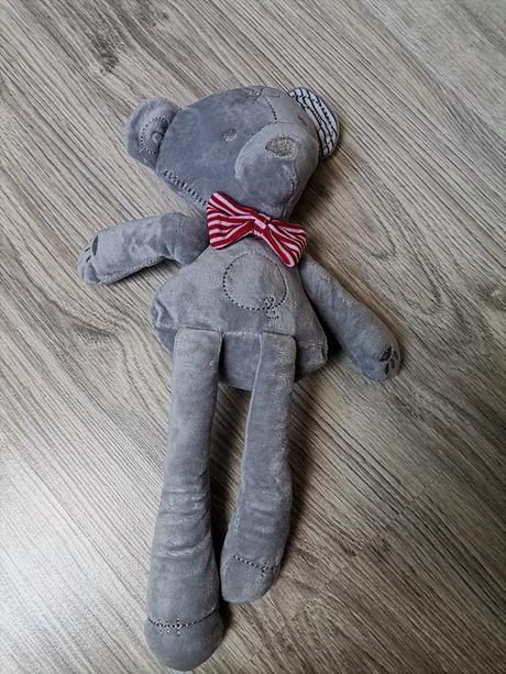 Plyšový macko mojkáč s motýlikom - 2 druhy, 