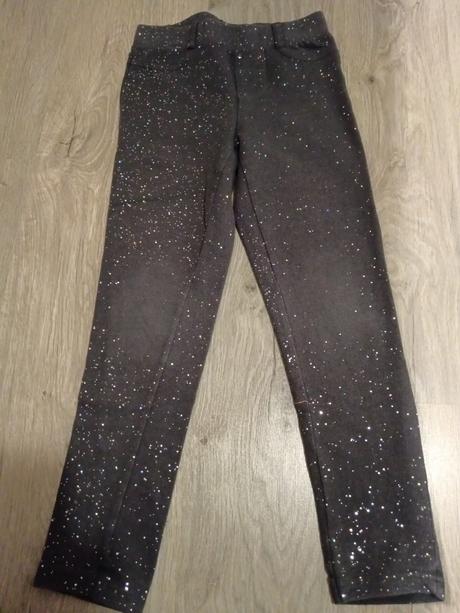 Zateplené legíny, h&m,128
