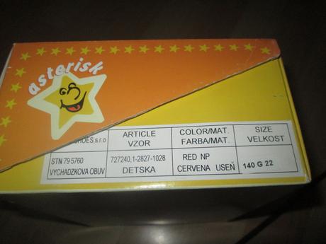 Topánky pre dievčatá - vychadzková obuv detská, 22