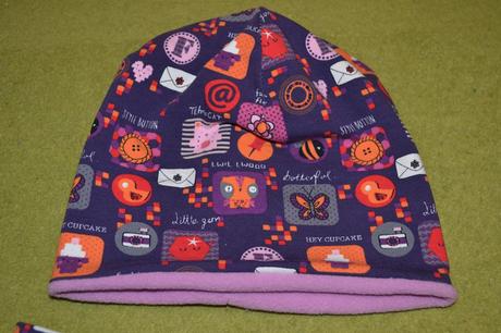 Šitý dvojvrstvový set čiapka+nákrčník veľ. 1-2 rok, 92