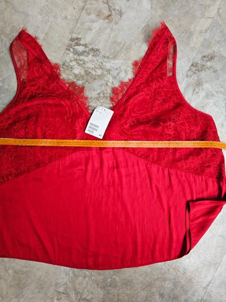 Cervený top xl/ xxl, h&m,xl