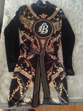 Zamatové šaty lola bianka, s