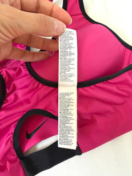 Ružová športová podprsenka nike dri-fit 70c, nike,70c