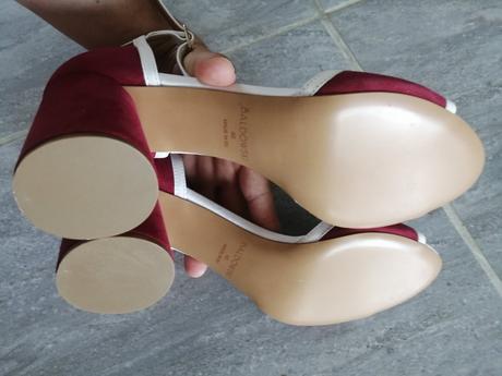 Sandále baldowski v40,25,5 cm,opät 7cm,vnútri koža, 40