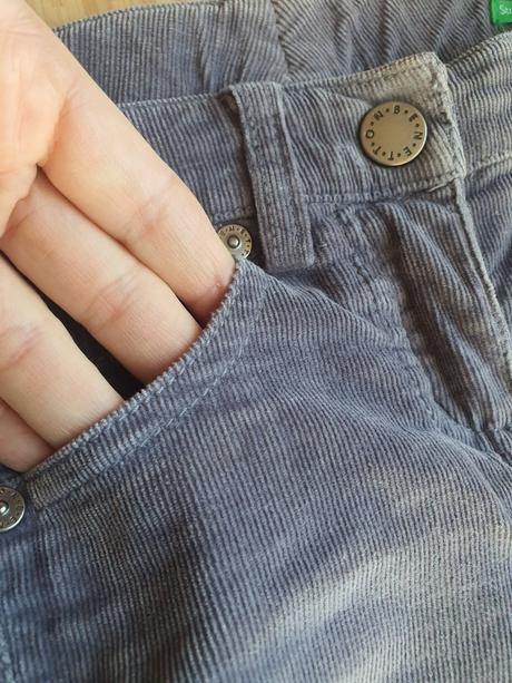 Mencestrove nohavice, benetton,110