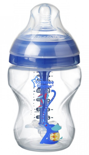 Tommee tippee cumlíková fľaša plastová anti-colic, tommee tippee