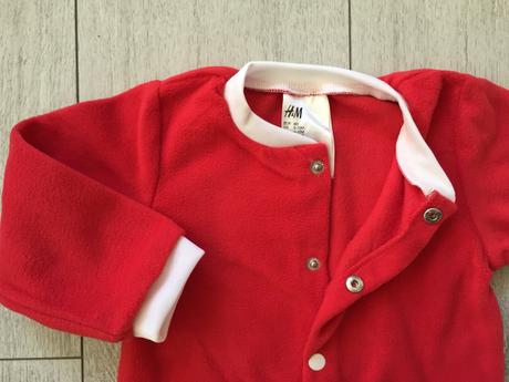 Chlapcensky kostym santa 9-12 mesiacov,