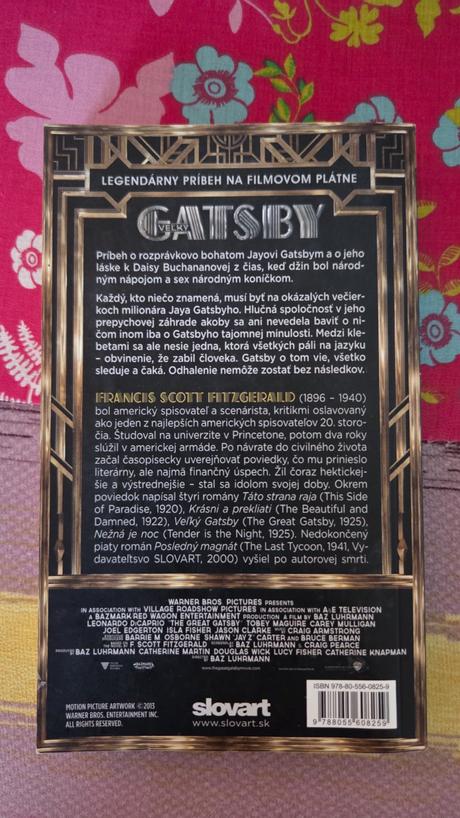 Scott fitzegerald - veľký gatsby,