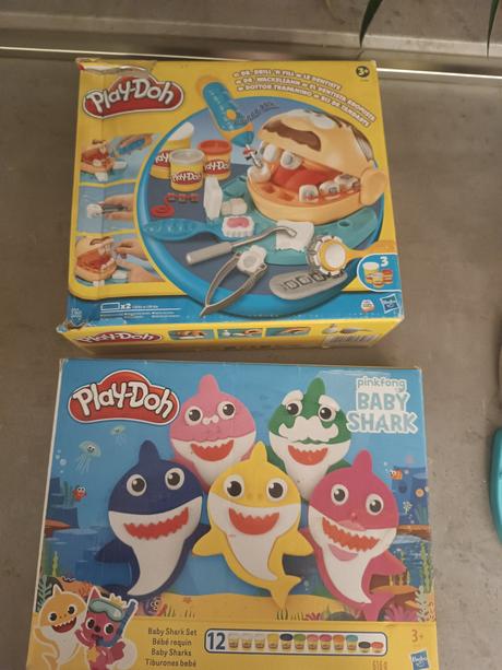 Hasbro play doh baby shark , zubár zadarmo, 
