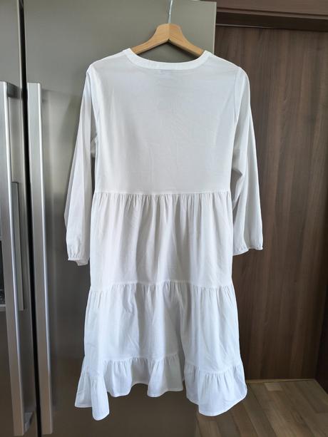 Marie lund copenhagen oversize midi letné šaty m-l, m