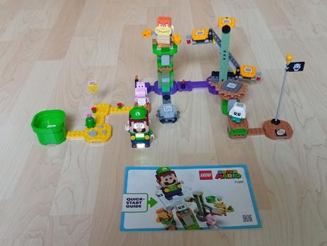 Lego super mario 71387 dobrodružstvo s luigim, 