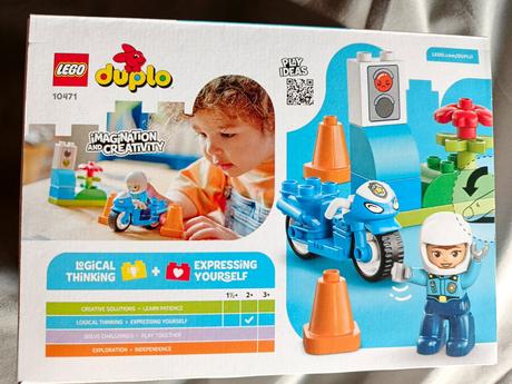 Lego duplo motorka, 