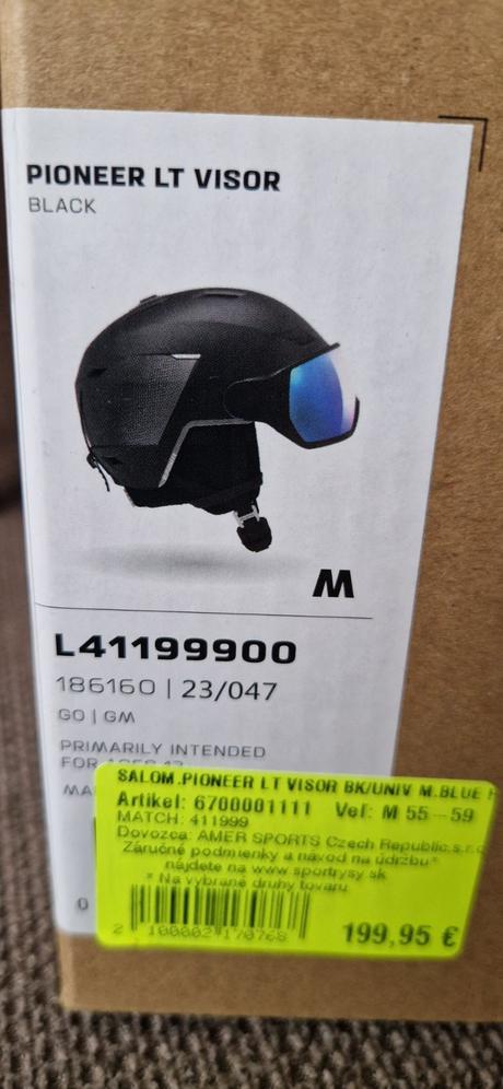 Prilba salomon, salomon,m