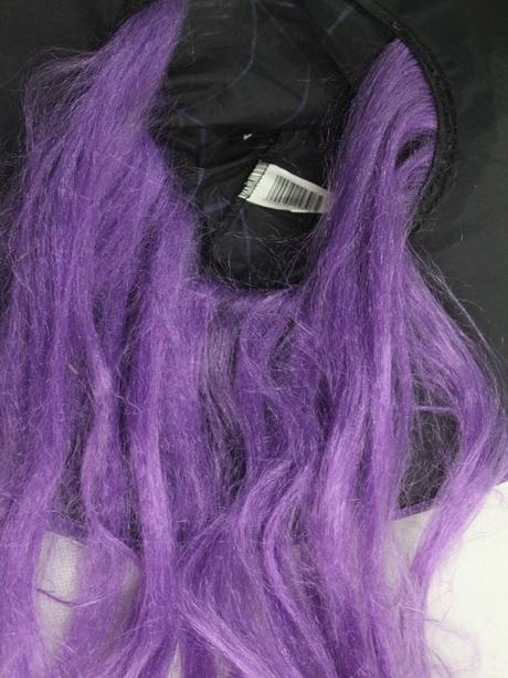 Šaty s klobúkom a vlasmi "čarodejnica" veľ. 34 a,