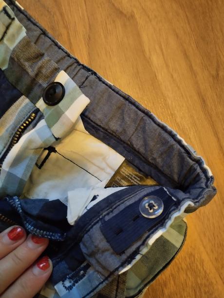 Kraťasy s regulací v pase, h&m,98