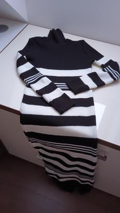 Dlhé pletené šaty, xs