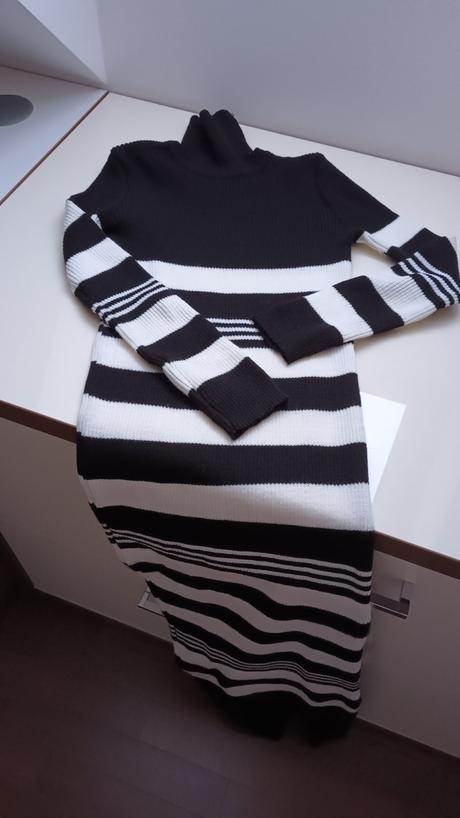 Dlhé pletené šaty, xs